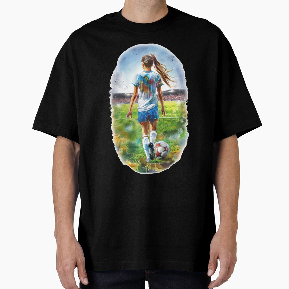 Soccer Player T-Shirt - Streetwear Style Unisex - T-Shirt, Sweatshirt, Hoodie