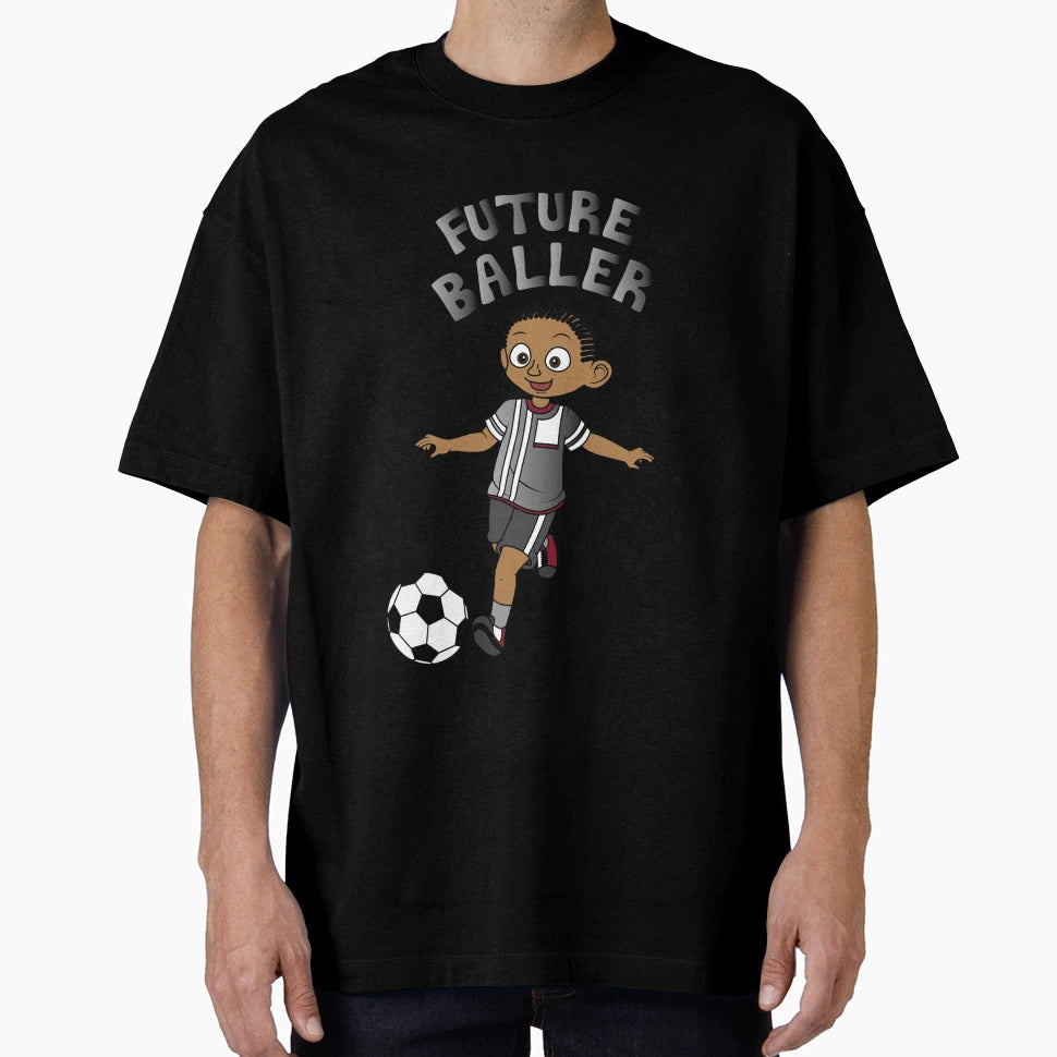 Future Baller Cainrows T-Shirt - Fun Novelty Design for Adults - T-Shirt, Sweatshirt, Hoodie