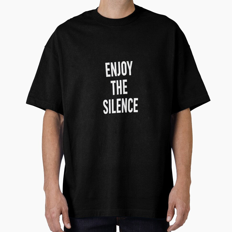 Enjoy The Silence Vibes by jackbermess - Adult & Kids T-Shirts, Sweatshirts & Hoodies apparel design preview 1