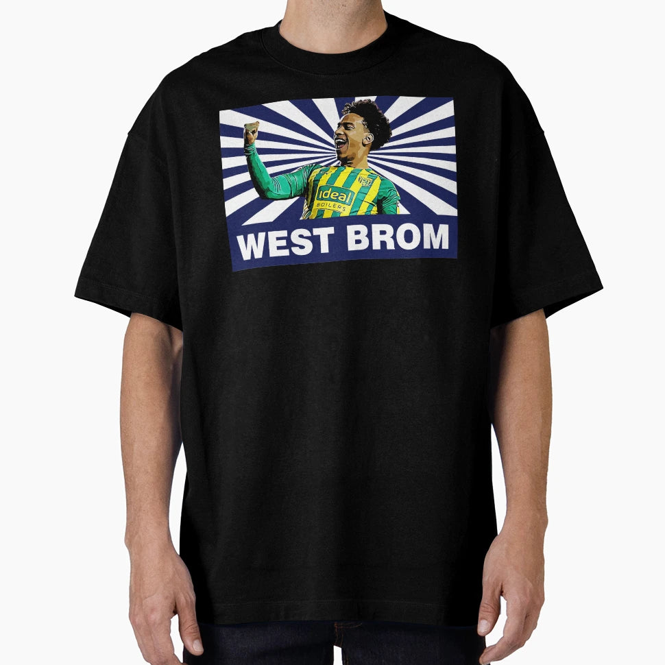 West Brom Goal T-Shirt - Custom Art Print for Adults - T-Shirt, Sweatshirt, Hoodie