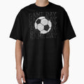 Game Day Silver Glitter Soccer Ball T-Shirt - Fun Novelty Design Men Women - T-Shirt, Sweatshirt, Hoodie