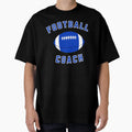 Football Coach Blue T-Shirt - Aesthetic Graphic Unisex - T-Shirt, Sweatshirt, Hoodie
