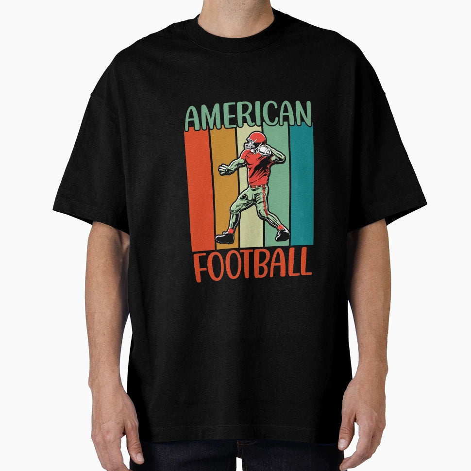 Football Lover American Football T-Shirt - Streetwear Style for Adults - T-Shirt, Sweatshirt, Hoodie