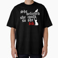 She believed could so did White by nyfftz - Adult & Kids T-Shirts, Sweatshirts & Hoodies apparel design preview 1