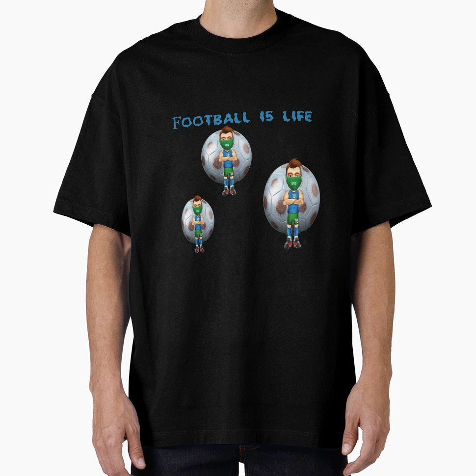 He Likes Football T-Shirt - Unique Graphic Men Women - T-Shirt, Sweatshirt, Hoodie