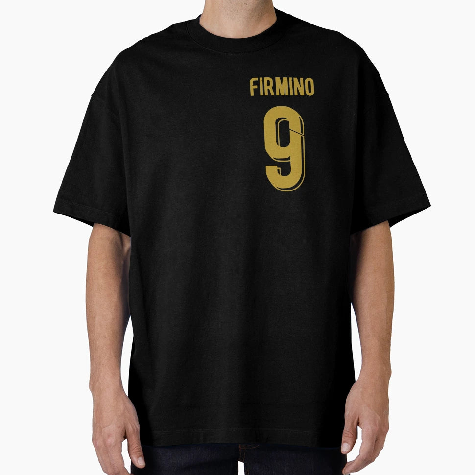 Firmino Black Gold T-Shirt - Minimalist Print for Adults - T-Shirt, Sweatshirt, Hoodie