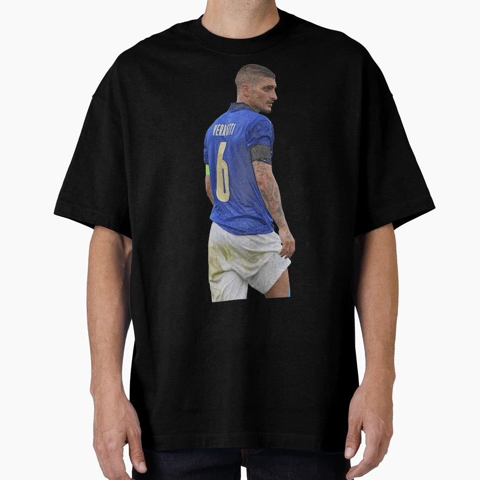 Marco Verratti Italy T-Shirt - Casual Everyday Wear Unisex - T-Shirt, Sweatshirt, Hoodie