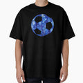Football Ball Navy Blue T-Shirt - Fun Novelty Design Men Women - T-Shirt, Sweatshirt, Hoodie