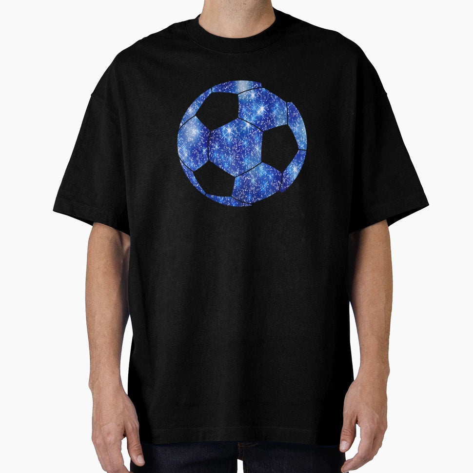 Football Ball Navy Blue T-Shirt - Fun Novelty Design Men Women - T-Shirt, Sweatshirt, Hoodie