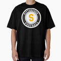 Pittsburgh Football Round Badge T-Shirt - Casual Everyday Wear Men Women - T-Shirt, Sweatshirt, Hoodie