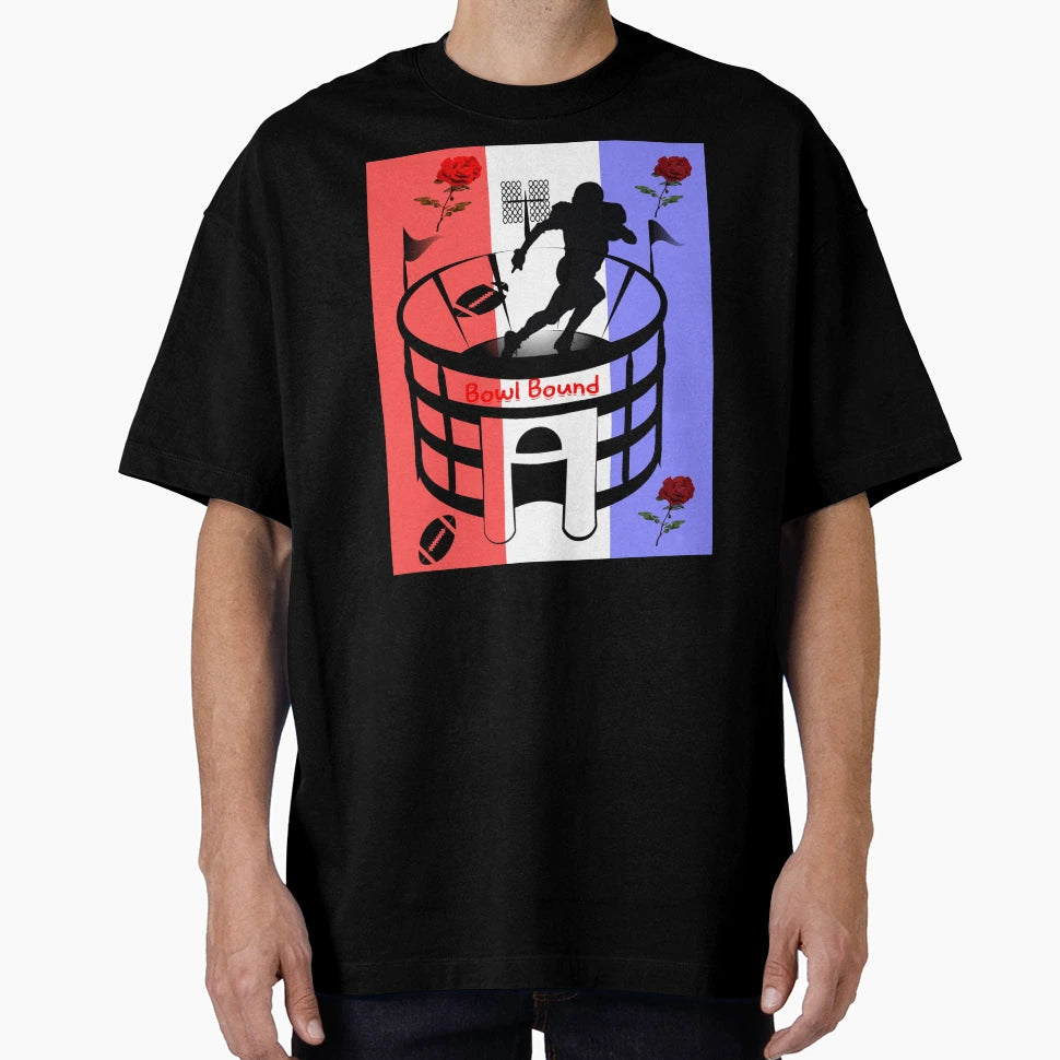 Silhouette Bowl Bound T-Shirt - Fun Novelty Design Men Women - T-Shirt, Sweatshirt, Hoodie