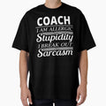 Coach T-Shirt - Minimalist Print Men Women - T-Shirt, Sweatshirt, Hoodie