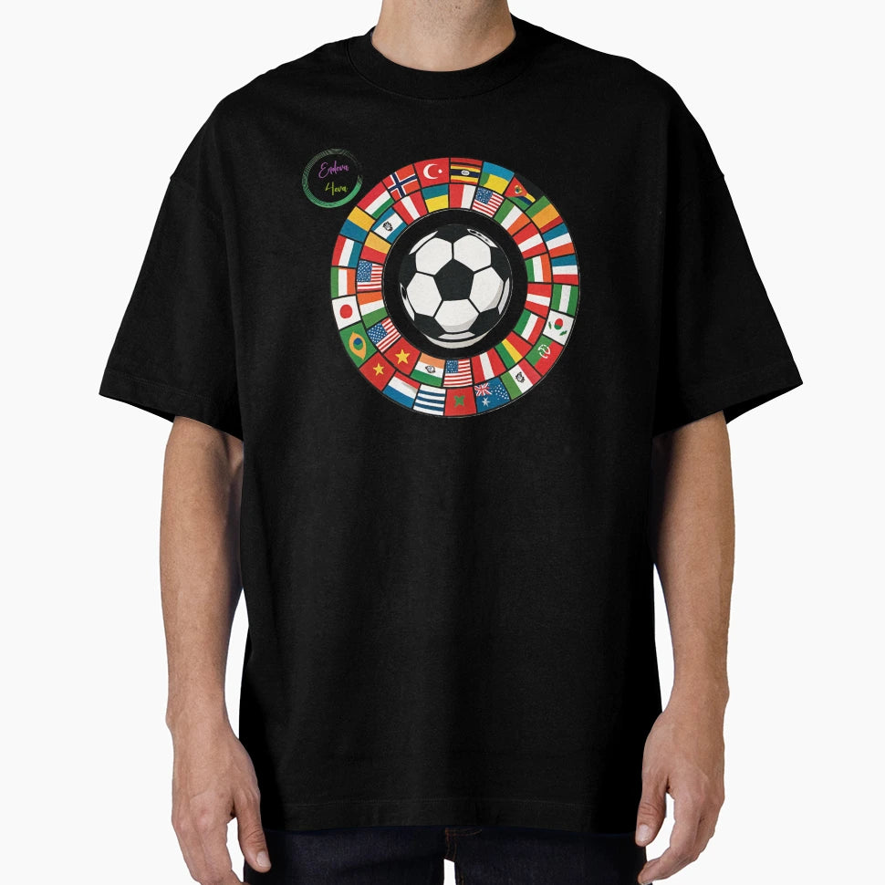 World Soccer T-Shirt - Graphic Print Unisex - T-Shirt, Sweatshirt, Hoodie