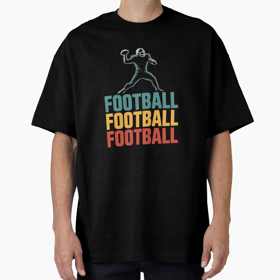 American Support Football Player T-Shirt - Casual Everyday Wear for Adults - T-Shirt, Sweatshirt, Hoodie