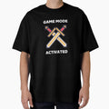 Game mode activated Two crossed swords White by - Adult & Kids T-Shirts, Sweatshirts & Hoodies apparel design preview 1