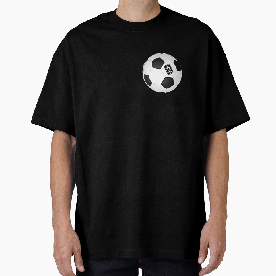 Football Player Jersey No 8 Soccer T-Shirt - Unique Graphic Men Women - T-Shirt, Sweatshirt, Hoodie