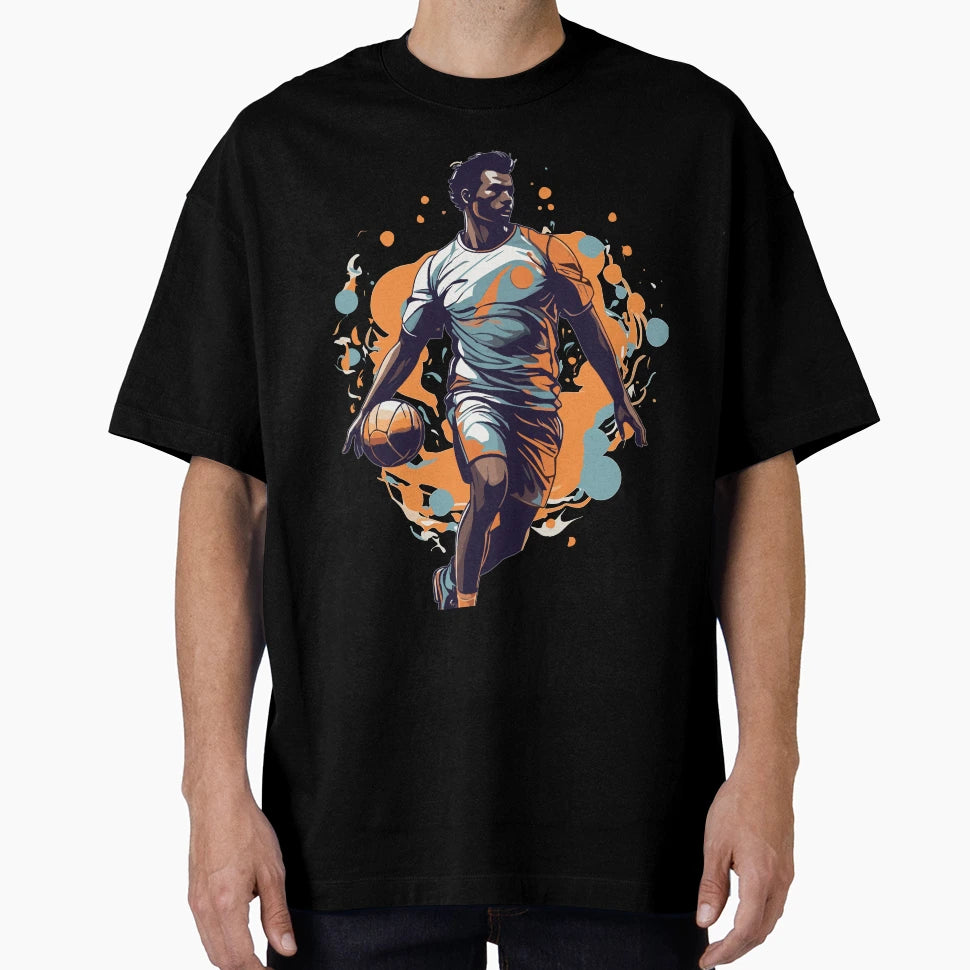 Handball Player Streetwear Iconic T-Shirt - Custom Art Print for Adults - T-Shirt, Sweatshirt, Hoodie