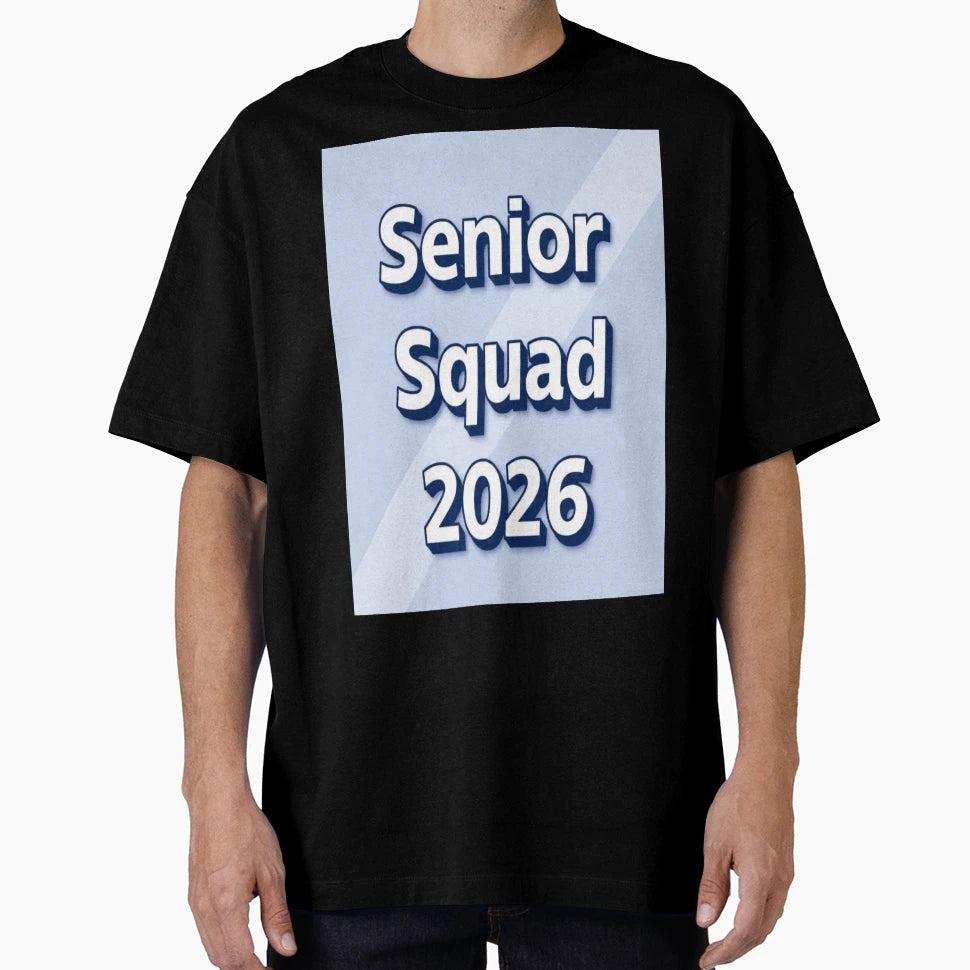Squad Goals Senior T-Shirt - Minimalist Print Unisex - T-Shirt, Sweatshirt, Hoodie