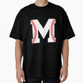 Baseball Letter M Sports Monogram T-Shirt - Novelty Apparel Men Women - T-Shirt, Sweatshirt, Hoodie