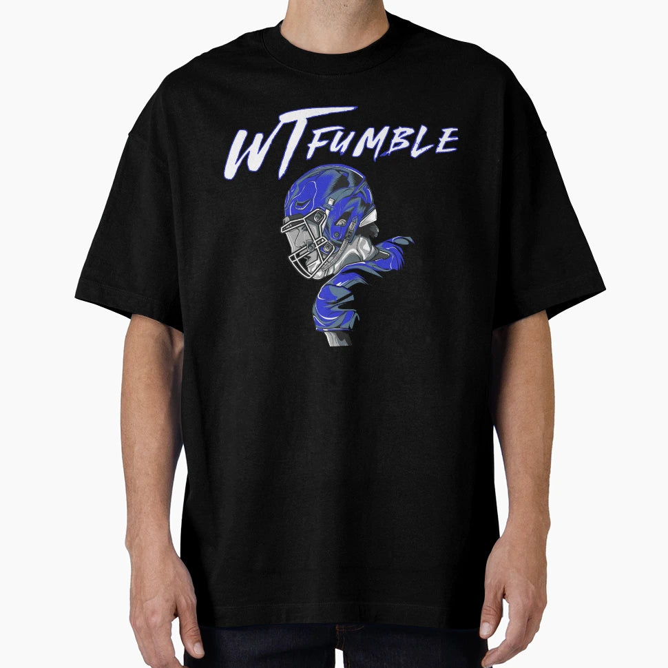 What Fumble Blue T-Shirt - Casual Everyday Wear for Adults - T-Shirt, Sweatshirt, Hoodie