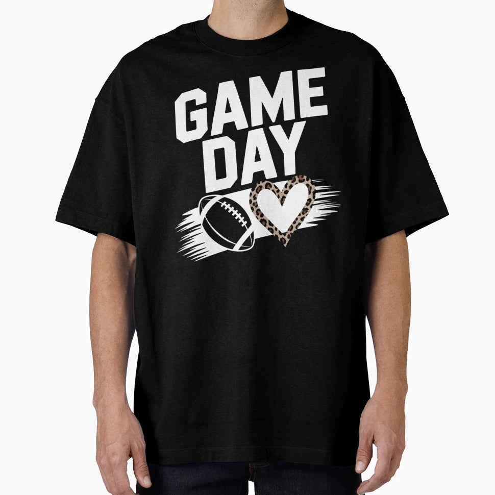 Leopard Love Game Day T-Shirt - Casual Everyday Wear Unisex - T-Shirt, Sweatshirt, Hoodie