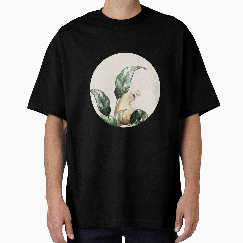 Positive Capybara by bigbearandbird - Adult & Kids T-Shirts, Sweatshirts & Hoodies apparel design preview 1
