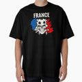 France Soccer Player French Flag Skull Football by - Adult & Kids T-Shirts, Sweatshirts & Hoodies apparel design preview 1