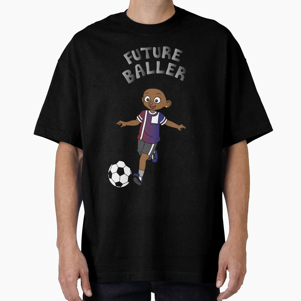 Future Baller Afro Puffs T-Shirt - Unique Graphic for Adults - T-Shirt, Sweatshirt, Hoodie