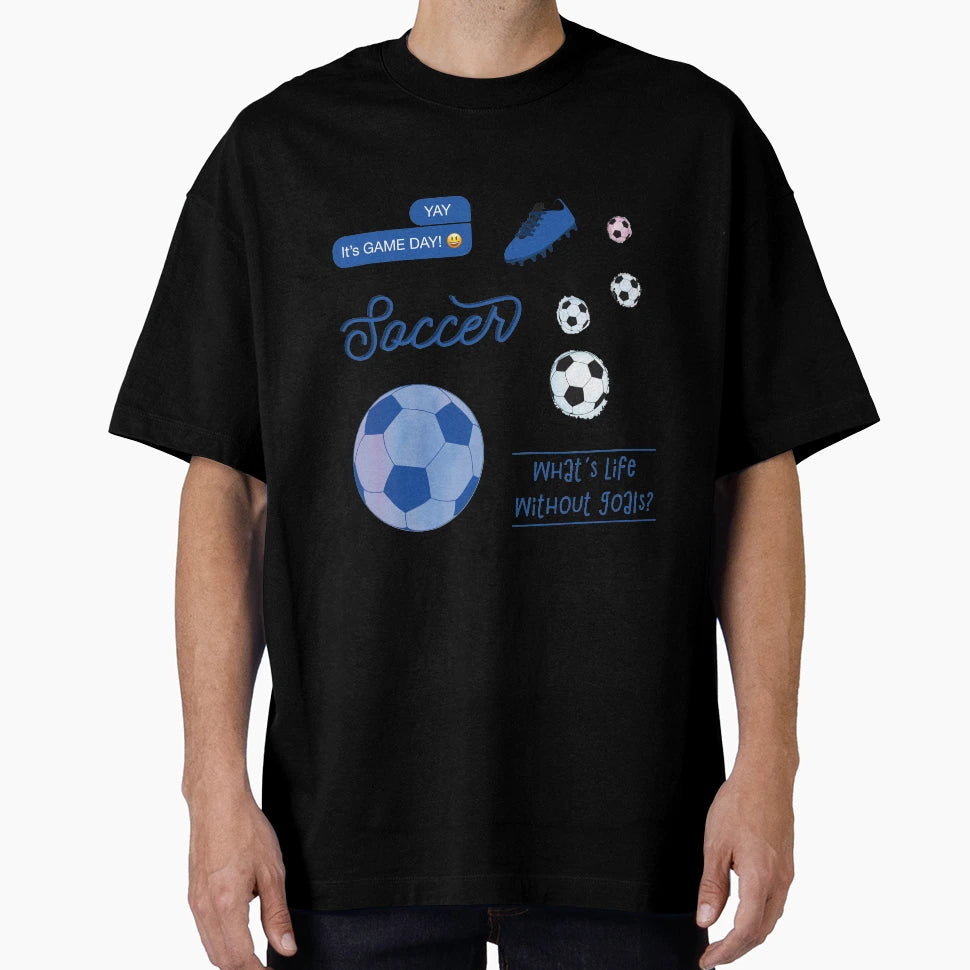 Blue Watercolor Soccer Pack T-Shirt - Streetwear Style Men Women - T-Shirt, Sweatshirt, Hoodie