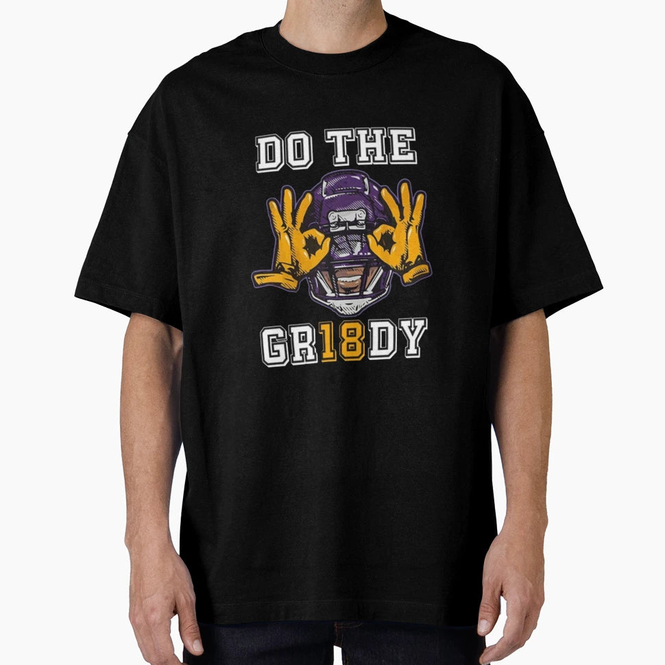 Griddy Duo T-Shirt - Minimalist Print Unisex - T-Shirt, Sweatshirt, Hoodie