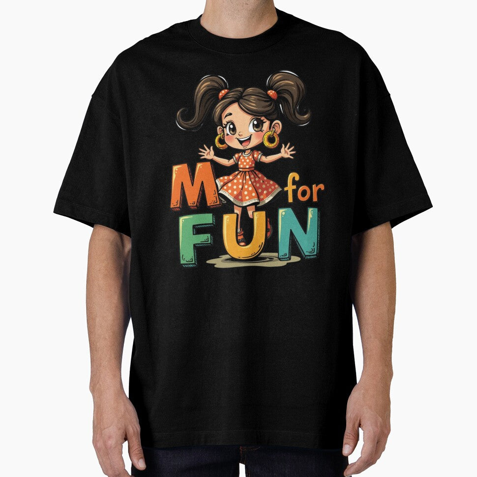 M For Fun Playful Mysterious Bold and Quirky - Adult & Kids T-Shirts, Sweatshirts & Hoodies apparel design preview 1