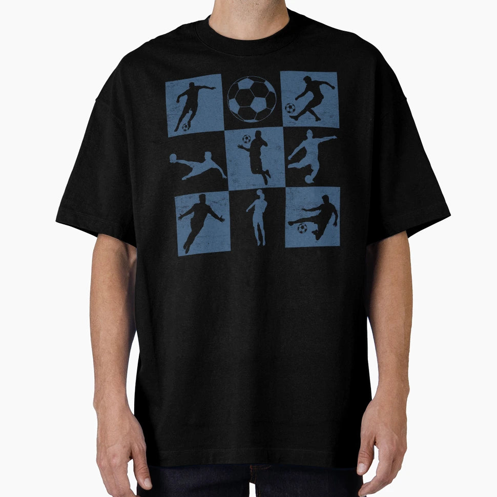 Mens Soccer Football T-Shirt - Trendy Graphic Unisex - T-Shirt, Sweatshirt, Hoodie