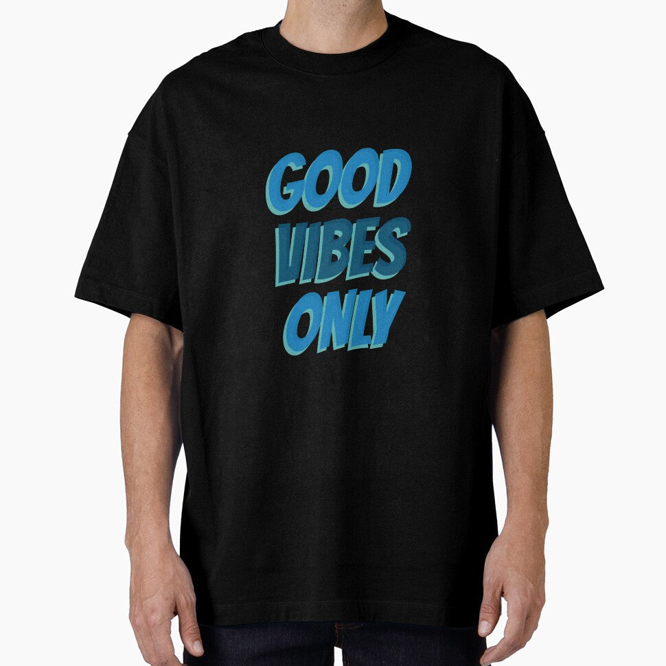 Good Vibes Only by EemWal - Adult & Kids T-Shirts, Sweatshirts & Hoodies apparel design preview 1