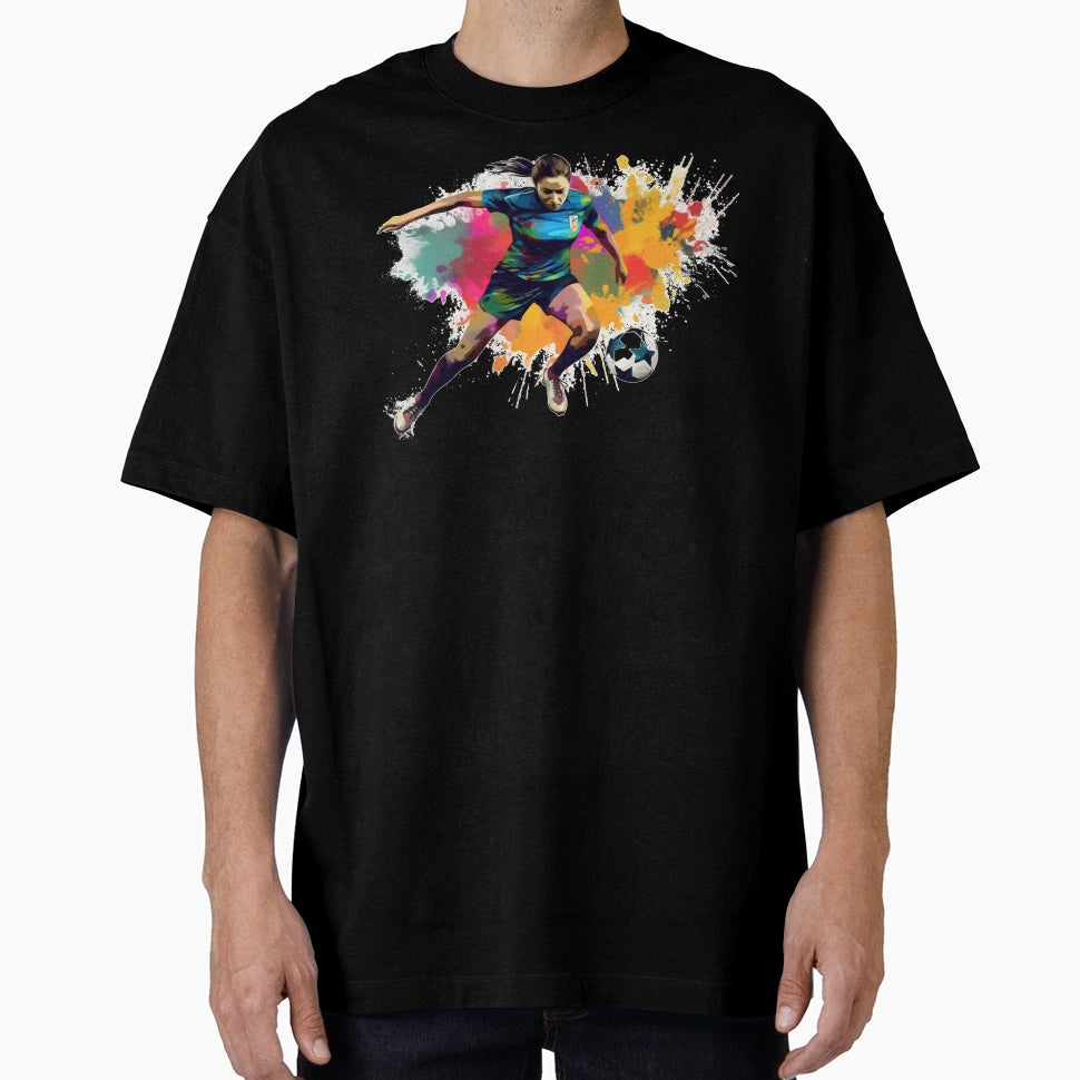 Womens Soccer T-Shirt - Trendy Graphic Unisex - T-Shirt, Sweatshirt, Hoodie