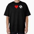 I Love Soccer T-Shirt - Fun Novelty Design for Adults - T-Shirt, Sweatshirt, Hoodie