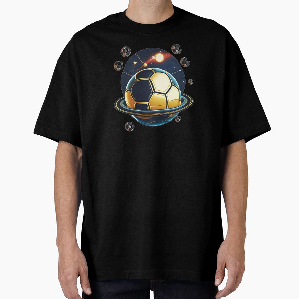 Football Spaceship T-Shirt - Fun Novelty Design Men Women - T-Shirt, Sweatshirt, Hoodie