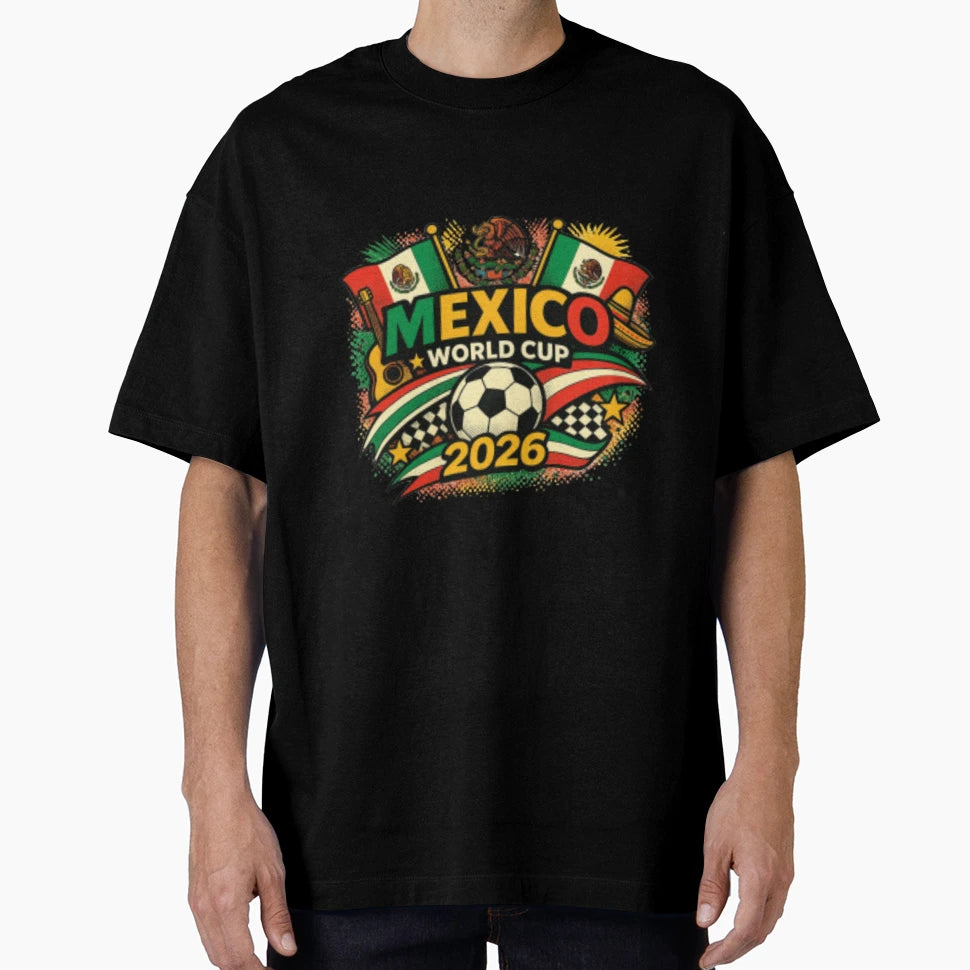 Mexico World Cup 2026 Soccer T-Shirt - Unique Graphic for Adults - T-Shirt, Sweatshirt, Hoodie