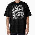 Travel Agent Miracle Worker by clickmostro - Adult & Kids T-Shirts, Sweatshirts & Hoodies apparel design preview 1