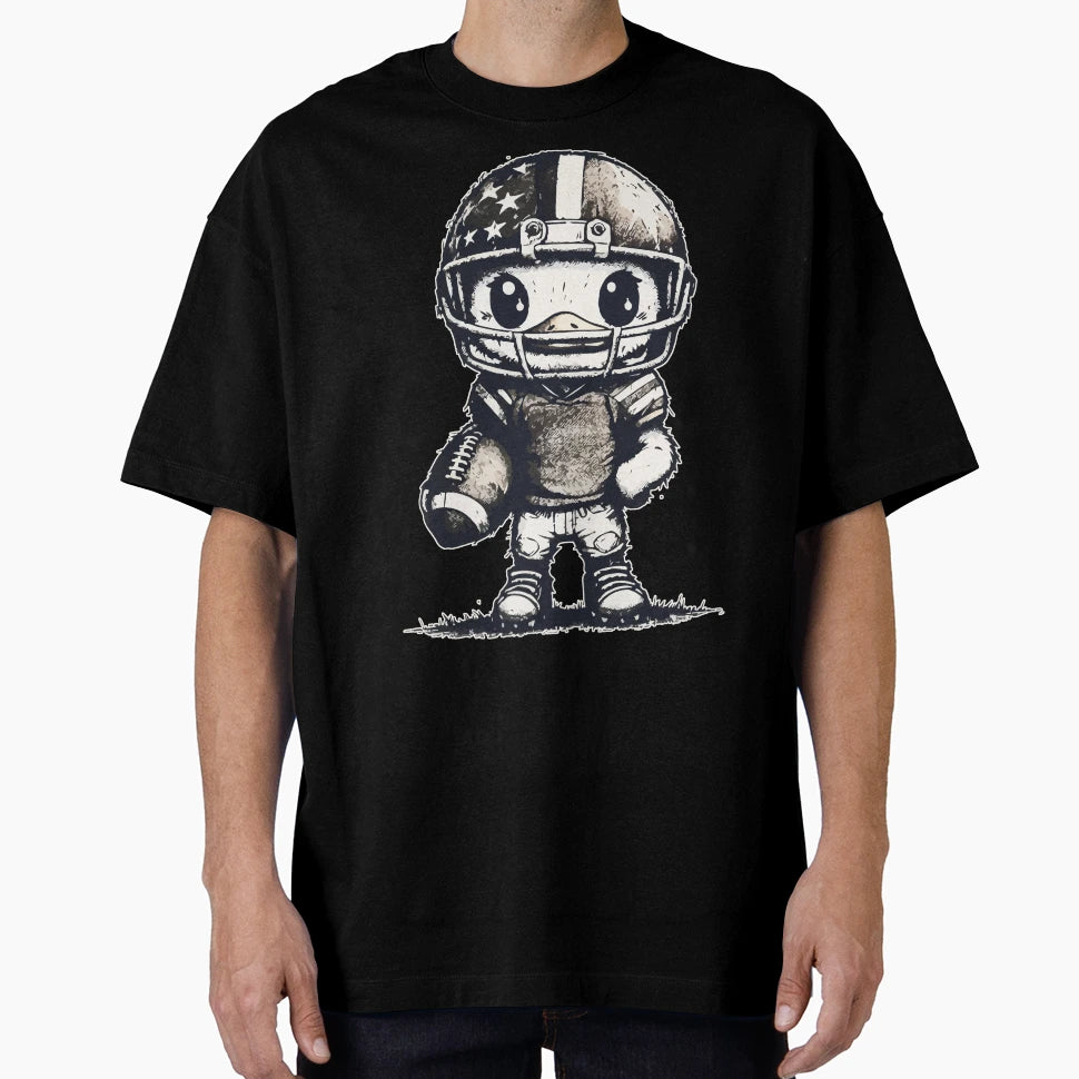 Funny Duck American Football Player T-Shirt - Unique Graphic Unisex - T-Shirt, Sweatshirt, Hoodie