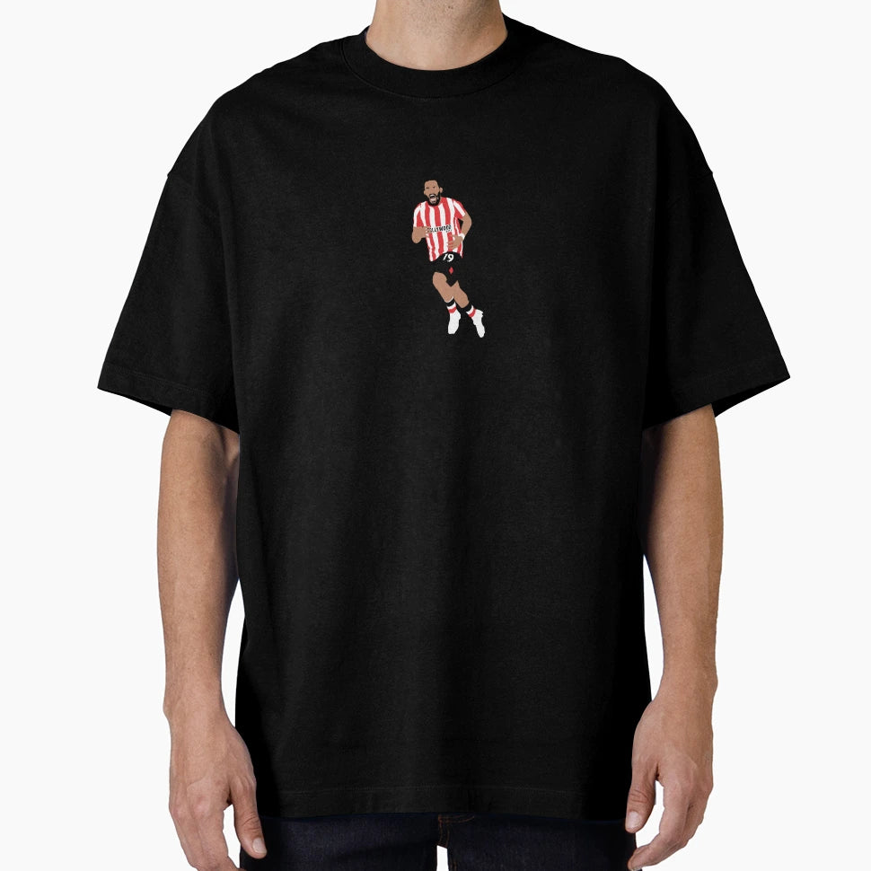 Bryan Mbeumo Brentford T-Shirt - Minimalist Print for Adults - T-Shirt, Sweatshirt, Hoodie