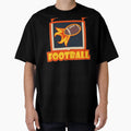 Red Football Sport T-Shirt - Unique Graphic Unisex - T-Shirt, Sweatshirt, Hoodie