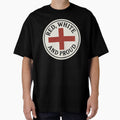 Red, White and Proud St George's Cross Circular - Adult & Kids T-Shirts, Sweatshirts & Hoodies apparel design preview 1