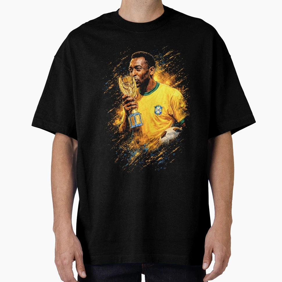 Pel Football Legend Pride T-Shirt - Streetwear Style for Adults - T-Shirt, Sweatshirt, Hoodie