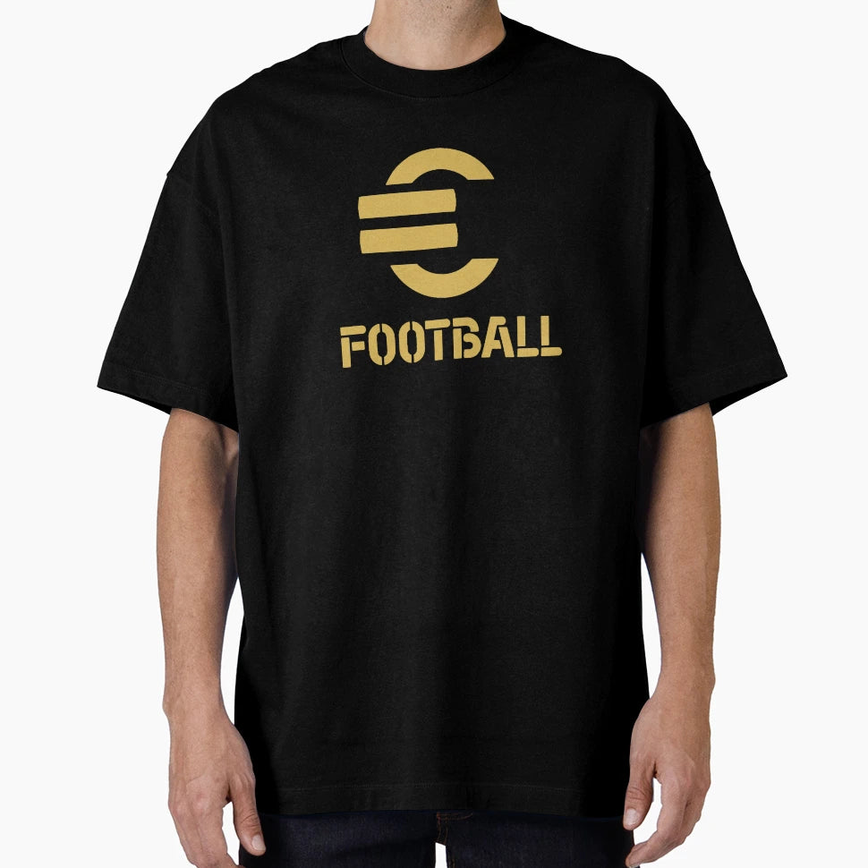 Efootball Gold T-Shirt - Minimalist Print for Adults - T-Shirt, Sweatshirt, Hoodie