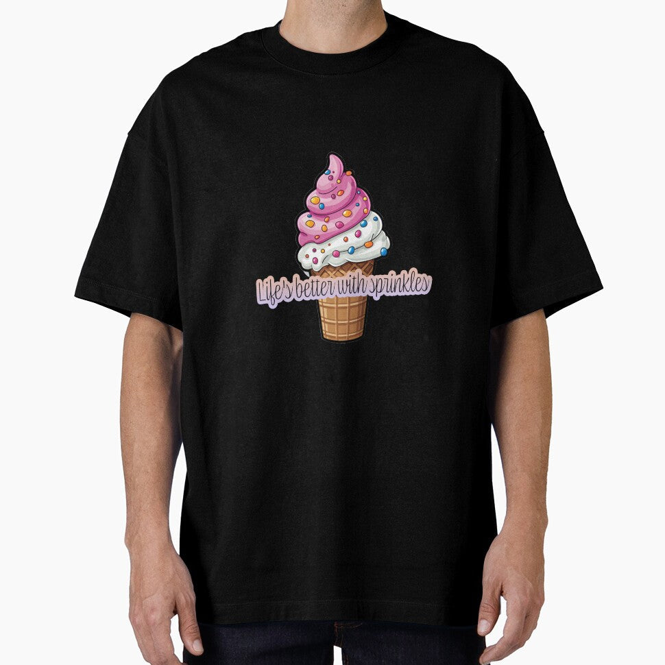 Life is better with sprinkles by giosav - Adult & Kids T-Shirts, Sweatshirts & Hoodies apparel design preview 1