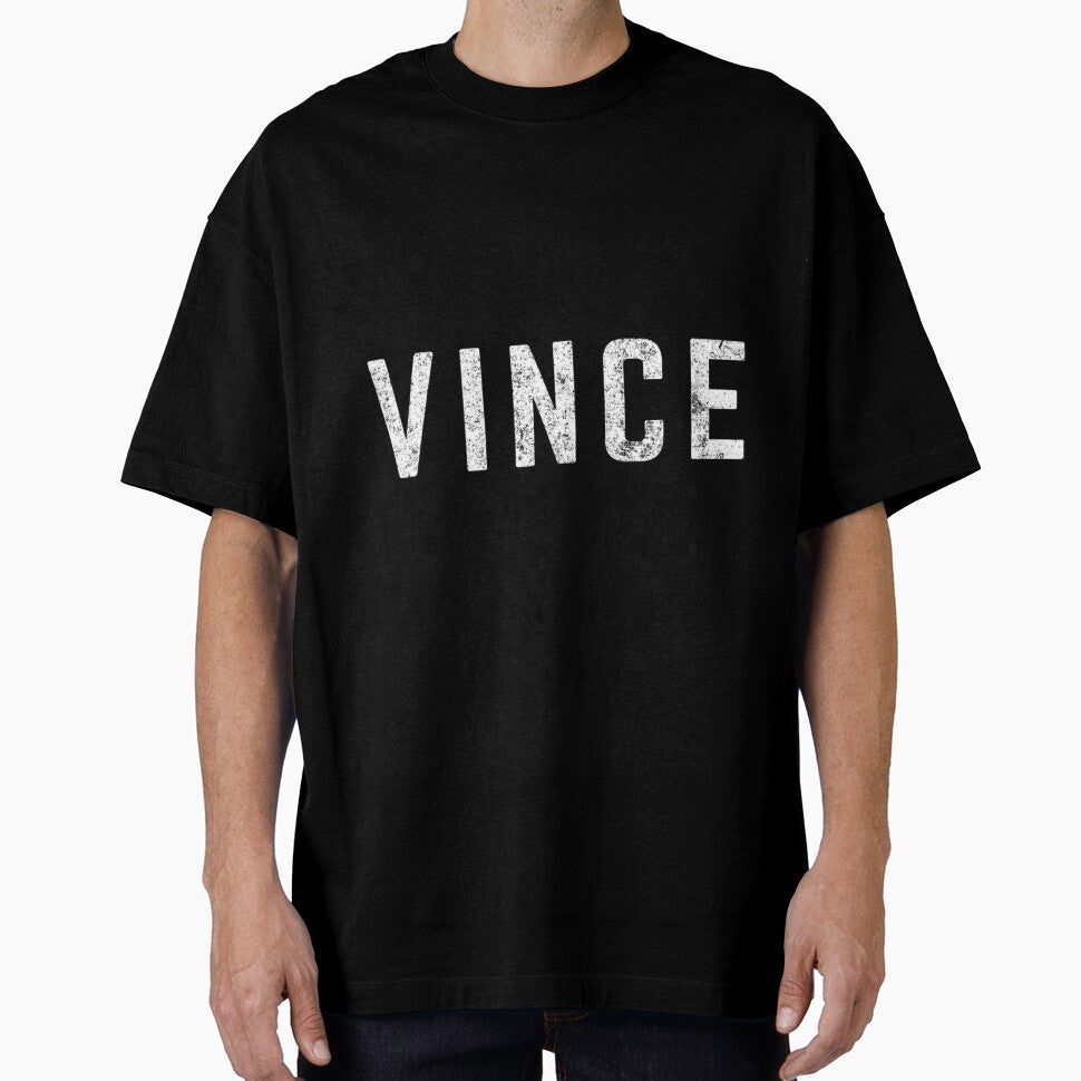Vince Bold Wordmark Design Limited Edition by - Adult & Kids T-Shirts, Sweatshirts & Hoodies apparel design preview 1