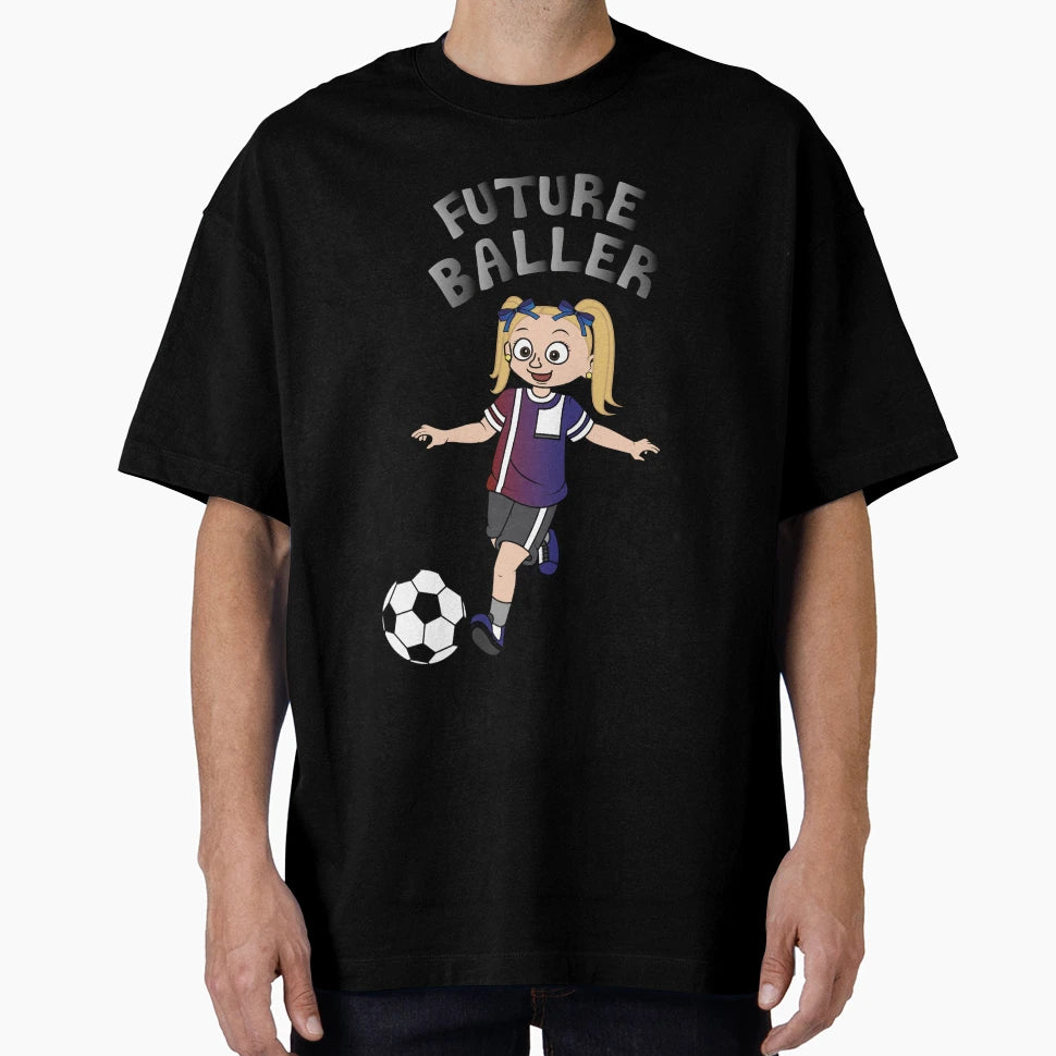 Future Baller Blonde T-Shirt - Fun Novelty Design for Adults - T-Shirt, Sweatshirt, Hoodie