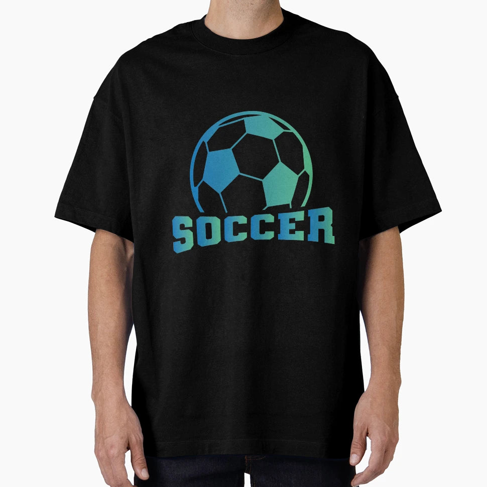 Soccer T-Shirt - Aesthetic Graphic for Adults - T-Shirt, Sweatshirt, Hoodie
