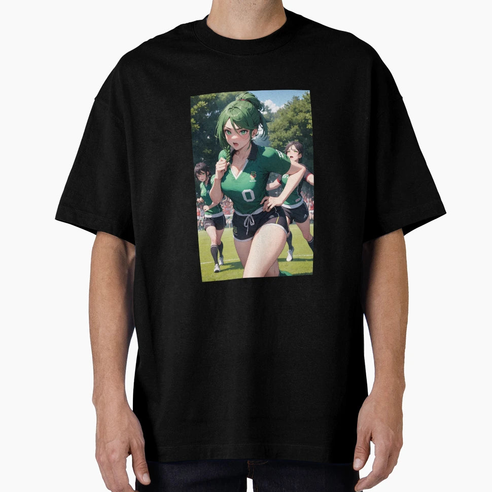 Anime Gym Oba Azumi T-Shirt - Custom Art Print Men Women - T-Shirt, Sweatshirt, Hoodie