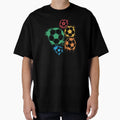 Colorful Soccer Balls T-Shirt - Novelty Apparel Men Women - T-Shirt, Sweatshirt, Hoodie